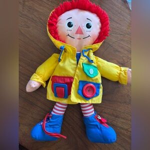 Playskool "Dress Me" Raggedy Ann. 1991